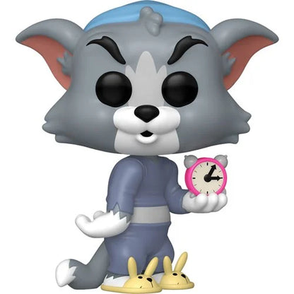Tom & Jerry Funko Pop! 2-Pack  – Jerry Sleeping & Tom with Clock Collector Bundle