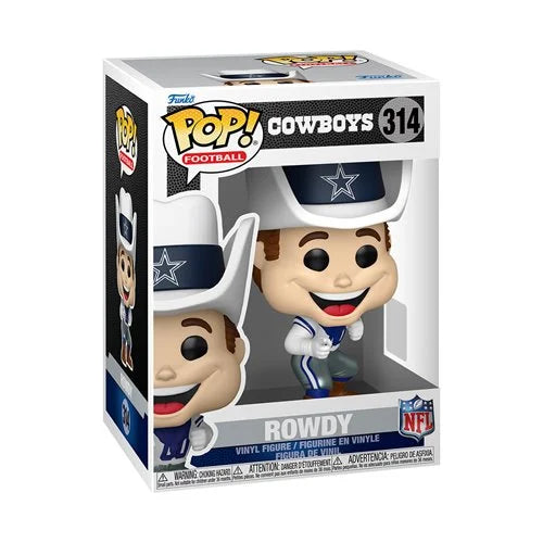 NFL Mascots Cowboys Rowdy Funko Pop! Vinyl Figure #314