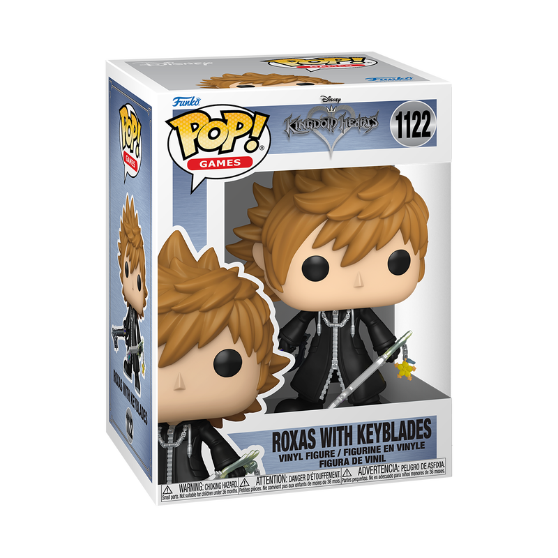 Kingdom Hearts Roxas with Keyblades Funko Pop! Vinyl Figure #1122