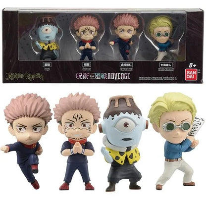 Jujutsu Kaisen Adverge Mini-Figure 4-Pack Box Set #3