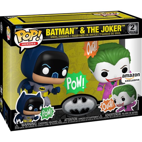 Batman 85th Anniversary Batman &amp; The Joker Funko Pop! Vinyl Figure 2-Pack - Exclusive