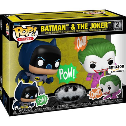 Batman 85th Anniversary Batman &amp; The Joker Funko Pop! Vinyl Figure 2-Pack - Exclusive