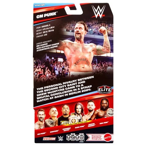 WWE Elite Collection Series 121 CM Punk Action Figure