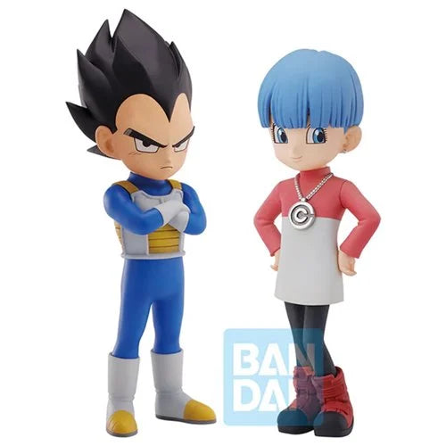 Dragon Ball Daima Vegeta Mini and Bulma Mini Masterlise Ichibansho Statue