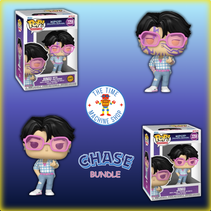 (Chase + Common 2-Pack Bundle) KPop Demon Hunters Jinu Funko Pop! Vinyl Figure #2259