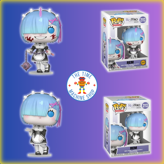 (Chase + Common 2-Pack Bundle) RE: Zero - Starting Life in Another World Rem Funko Pop! Vinyl Figure #2113