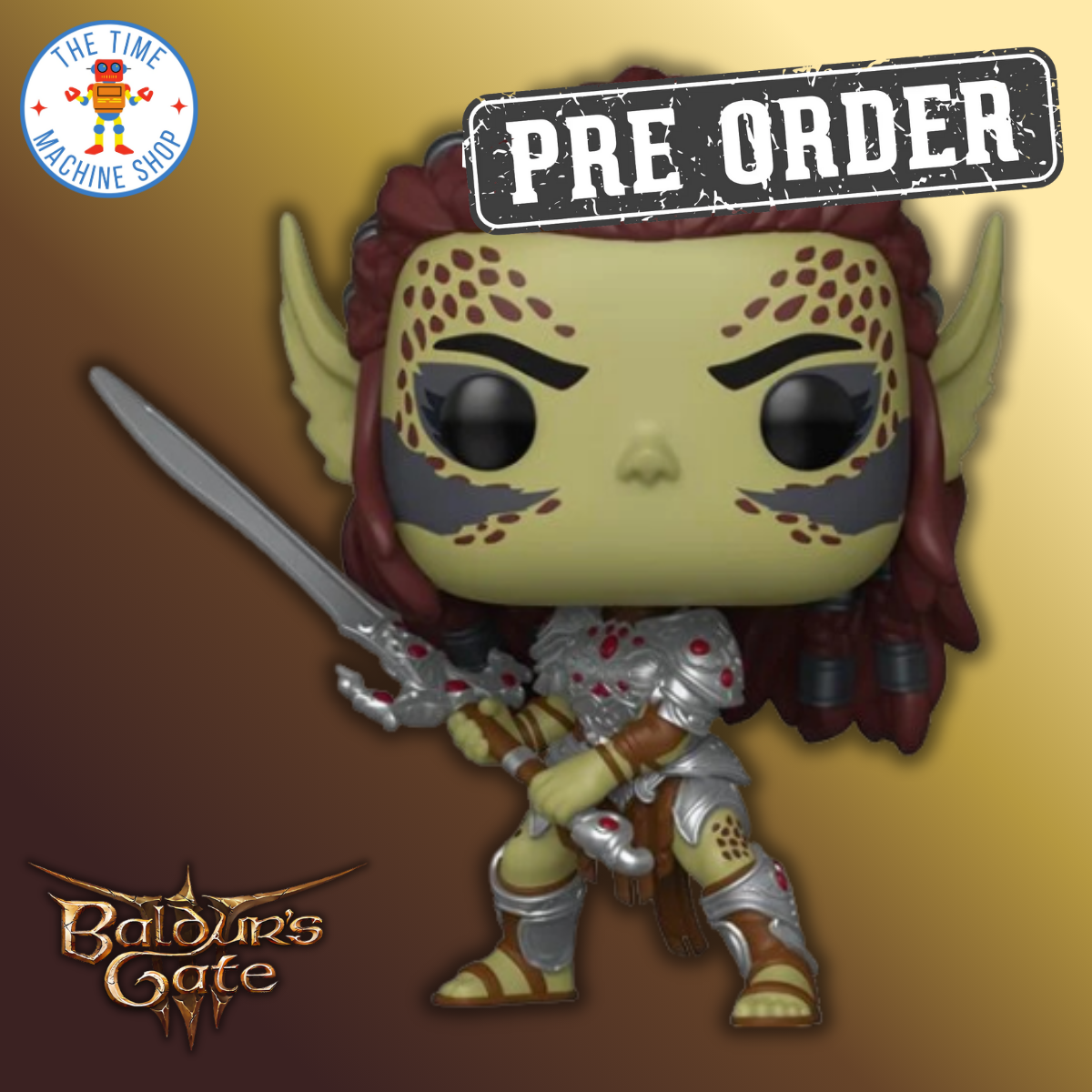 Baldur's Gate 3 Lae'zel with Sword Funko Pop! Vinyl Figure #1147