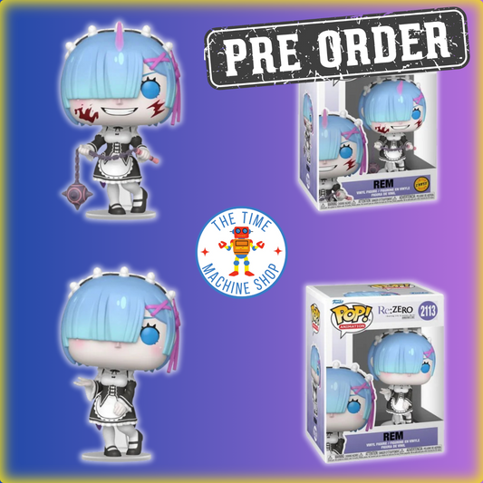 (Chase + Common 2-Pack Bundle) RE: Zero - Starting Life in Another World Rem Funko Pop! Vinyl Figure #2113