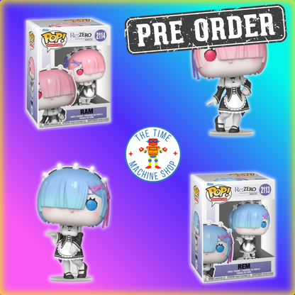 Duo Funko Pop! (Rem & Ram) Bundle RE: Zero - Starting Life in Another World