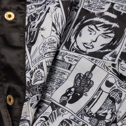 Marvel's 85th Anniversary Satin Bomber Jacket