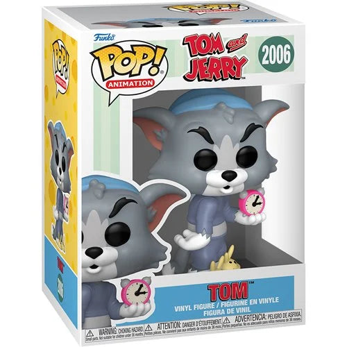Tom & Jerry Funko Pop! 2-Pack  – Jerry Sleeping & Tom with Clock Collector Bundle