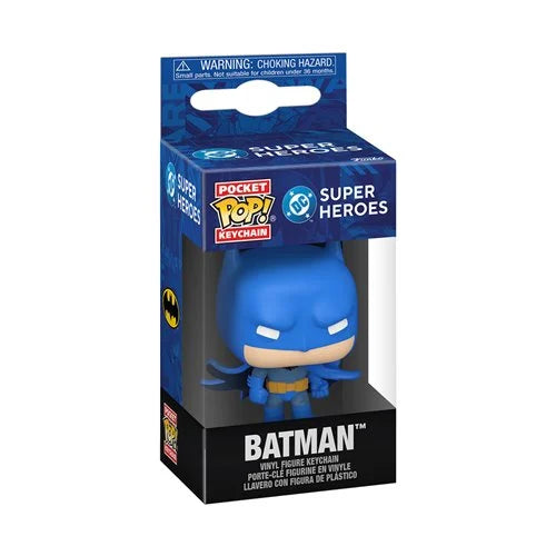 DC Comics New Classics Batman Funko Pop! Vinyl Figure #598 + Pocket Pop! Keychain Exclusive Bundle