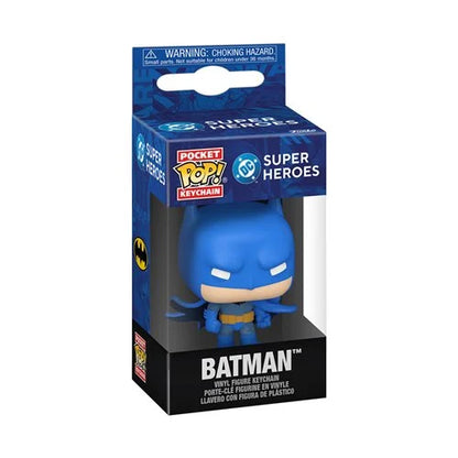 DC Comics New Classics Batman Funko Pop! Vinyl Figure #598 + Pocket Pop! Keychain Exclusive Bundle