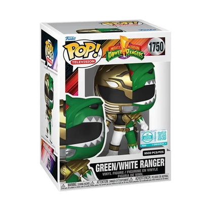 Mighty Morphin' Power Rangers Green/White Ranger Funko Pop! Vinyl Figure #1750 - Entertainment Earth Exclusive
