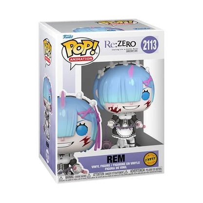 (Chase + Common 2-Pack Bundle) RE: Zero - Starting Life in Another World Rem Funko Pop! Vinyl Figure #2113