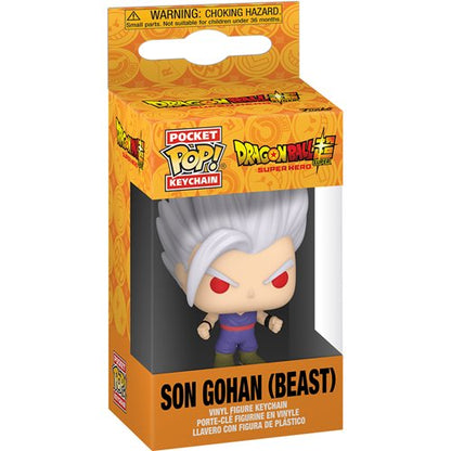 Dragon Ball Super: Super Hero Son Gohan (Beast) Funko Pocket Pop! Key Chain
