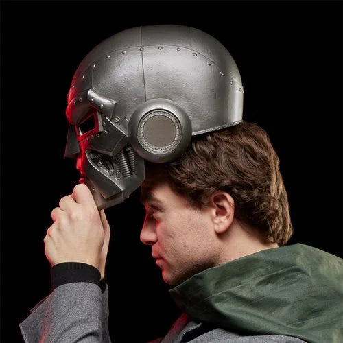 Fantastic Four Marvel Legends Doctor Doom Premium Roleplay Helmet Prop Replica