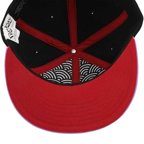 Pokemon Gengar Embroidered Flat Bill Snapback Hat