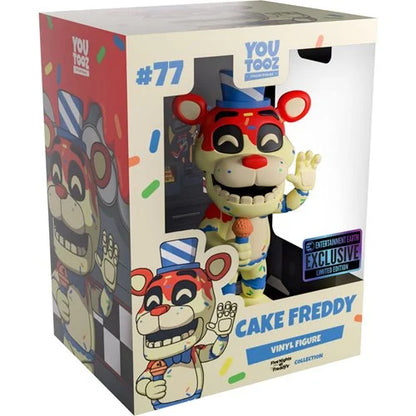 Five Nights at Freddy's Collection Freddy Fazbear Cake Variant Vinyl Figure #77- Entertainment Earth Exclusive